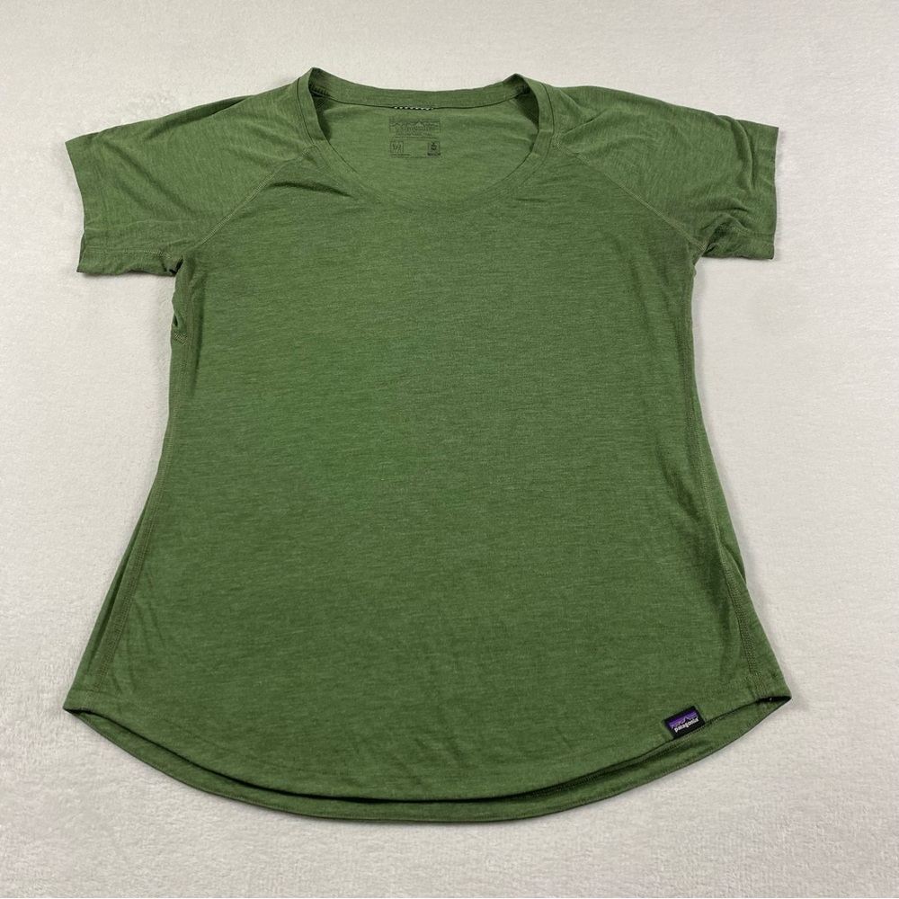 Patagonia Women's Capilene Cool Trail Shirt Olive Green